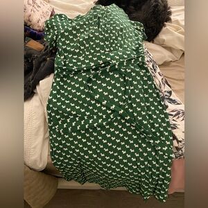 Circus green and white westie west highland terrier dress from Ireland